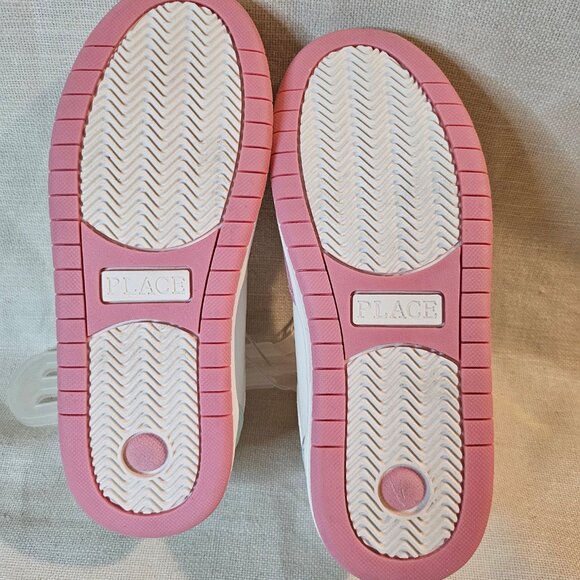 The Children's Place Girl's Star Colorblock Low Top Sneaker - Size 3 - Picture 7 of 7